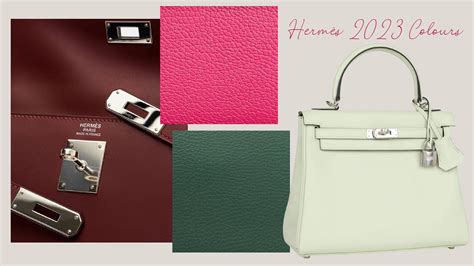 hermes color chart 2023|hermes colours 2023.